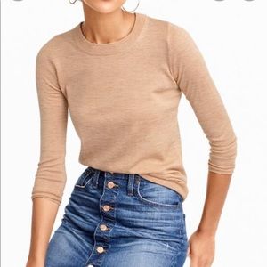 J. Crew Camel Tippi sweater